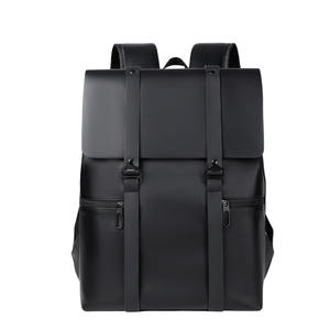 Sac à dos imperméable pour homme personnalisé 2025, grande capacité, portable, logo personnalisé, sac à dos en cuir PU, sac à dos d'affaires - Product Image 1