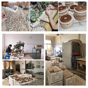 Hộp nhạc tròn bằng gỗ đầy màu sắc 120 giây âm thanh quay tay trang trí nhà với hình động vật quà tặng giáng sinh - Product Image 6