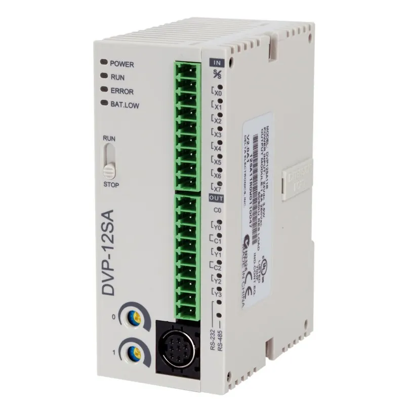 High quality Delta DVP Series PLC Programming CPU Module Package 100% New DVP12SA211T Original Industrial Ect Industrial Act TW