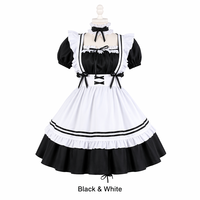 Disfraz de Sirvienta Japonesa Personalizado de Alta Calidad, Vestido Lolita OEM ODM, Traje de Cosplay de Marca Privada, Uniforme de Anime de Talla Grande