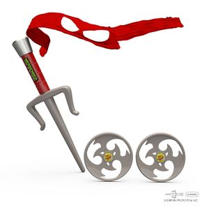 Ensemble d'armes de <span class=keywords><strong>ninja</strong></span> pour déguisement : Nunchakus, <span class=keywords><strong>Couteaux</strong></span> Sai, Étoiles à lancer, Masques pour les yeux, Accessoires de cosplay, Armes de <span class=keywords><strong>ninja</strong></span> jouets, Accessoires de cosplay - Product Image 1
