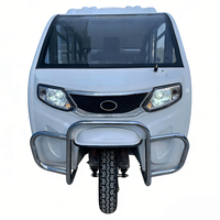 Camionnette électrique 5000W, véhicule à faible vitesse, 3 roues, véhicules électriques fermés, camionnette de fret, tricycle électrique