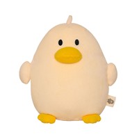 Mini caneton rechargeable par USB veilleuse apaisante en peluche veilleuse à deux niveaux LED Pat Light Protection des yeux minuterie mignon bébé outil d'allaitement