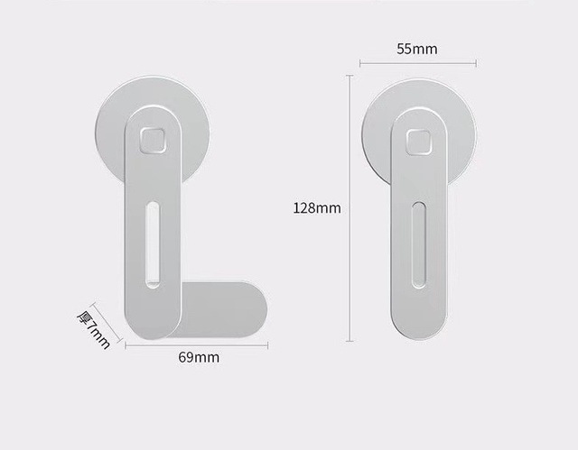Rotation Extended Foldable Aluminum Magnetic Mobile Stand Laptop Tablet Phone Stand Holder for Laptop ipad Magnetic Stand Holder