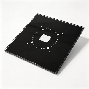 Panneau en verre trempé personnalisé OEM, sérigraphié, épaisseur 1 mm, 1,5 mm, 2 mm, 3 mm, couverture de porte de douche étanche - Product Image 3