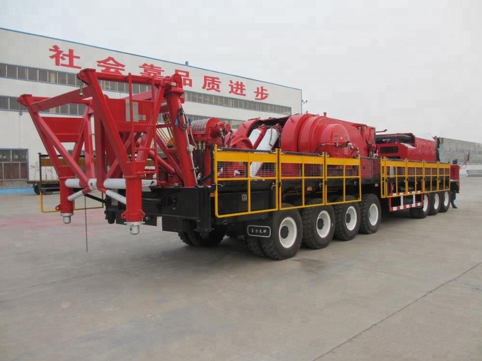 Fast Moving Working Rig High-Performance ZJ40/2250DBS Portable Electric Drilling Rig - 4000m ...