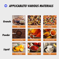Machine de remplissage et d'emballage automatique multi-voies pour sachets de poudre de café 2g 3g 5g 7g