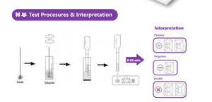 Kit de Prueba Rápida CDV CPV CIV para Distemper Canino, Parvovirus e Influenza, Prueba de Antígeno Veterinaria para Uso Veterinario en Mascotas - Product Image 4