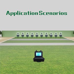 เครื่องเป้าหมุนควบคุมแบบไร้สายพร้อมระบบยิงเป้าสำหรับช่วงการยิง - Product Image 6