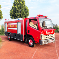 Truk Pemadam Kebakaran Tangki Air Busa Diesel 4*2 Baru, Kendaraan Pemadam Kebakaran Darurat, Emisi EURO 5, Tangki 3001-5000L