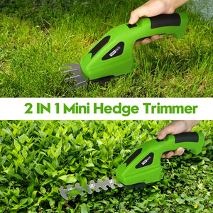 <span class=keywords><strong>Petit</strong></span> sécateur électrique au lithium de qualité bricolage cisailles à main tondeuses à gazon outils de jardin <span class=keywords><strong>taille</strong></span>-haie avec source de batterie - Product Image 5