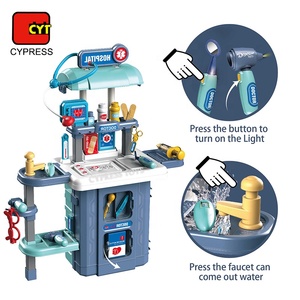 <span class=keywords><strong>Jouet</strong></span> Enfant 3 EN 1 Valise Trolley Semblant Docteur Jouets Enfants Médecin Kit Médical Pour Enfants - Product Image 4