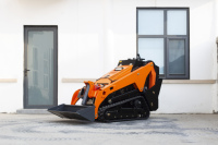 Chargeuse compacte diesel économique 25HP EPA avec pompe Mini chargeuse sur chenilles Skidsteer chinois en vente en Amérique et en Europe
