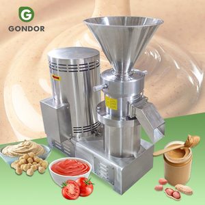 Commercial Sasame Small Sauce <b>Electrical</b> Walnut <b>Grinder</b> Hand Operated Peanut Butter Make Colloid Mill Machine - Product Image 1