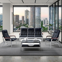 Canapés de luxe contemporains pour bureaux, salles d'attente, halls d'accueil, salles de visiteurs, mobilier artistique en cuir, personnalisation, vente en gros