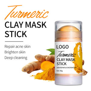 Masque en bâtonnet à l'argile au curcuma, au thé vert, au rétinol et à la vitamine C, marque privée, pour éclaircir et blanchir le visage - Product Image 2