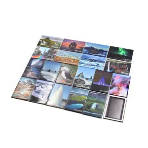 Groothandel Land Populaire Beroemde Stad Thema California Ijsland Barcelona Landschap Souvenir Geschenk Custom Koelkast Magneet