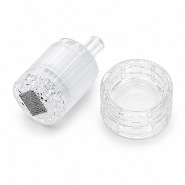 Wholesale Luer Lock Nano Microcrystalline Infusion Tip Disposable Syringe Compatible Serum Applicator for Face Neck Scalp Care