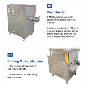 OCEAN Industrial <b>Sausage</b> Make Machine Chicken <b>Sausage</b> Product Line <b>Sausage</b> <b>Stuffer</b> Production Line - Product Image 2