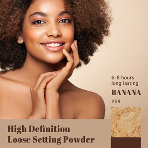 Polvo Suelto Personalizado para Control de Grasa Facial, Vegano, Resistente al Agua, con SPF, Cosméticos de Marca Privada, Polvo Fijador de Maquillaje Rosa - Product Image 3
