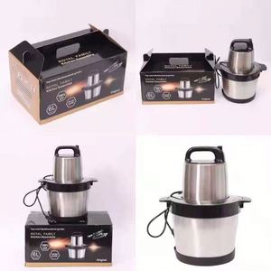 Stainless Steel 6l Liters Pounding <b>Yam</b> <b>Pounder</b> Meat Blender Electr Electric Slicer Meat Grinder <b>Fufu</b> Machine - Product Image 5