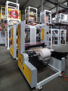 Máquina Extrusora de Película de Embalaje de Coextrusión Biodegradable Automática de Alta Presión - Product Image 3