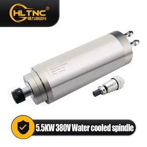 125mm 24000 tr/min roulement en céramique 5.5KW broche refroidie à l'eau ER25 220V 380V 5.5KW moteur de broche pour pierre CNC - Product Image 2