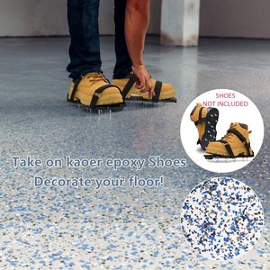 LSY 1:1 Couche de finition texturée polyaspartique à séchage lent, <span class=keywords><strong>effet</strong></span> de personnalisation d'espace de luxe léger, revêtement de sol en tôle métallique haut de gamme - Product Image 5