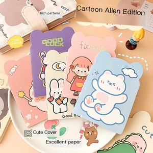 A6 <span class=keywords><strong>Notebook</strong></span> pelajar portabel bantalan Memo saku dengan lapisan kertas Offset penahan panas yang dicetak gaya untuk belajar penggunaan Buku Harian - Product Image 4