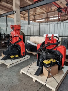 Alta Eficiência Hidráulica Pilha <span class=keywords><strong>Driver</strong></span> <span class=keywords><strong>Post</strong></span> <span class=keywords><strong>Driver</strong></span> com Martelo Motor Pump Gear Construção Agricultura-Preço de Fábrica <span class=keywords><strong>Guardrail</strong></span> Fence - Product Image 4