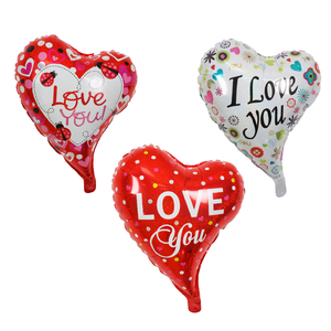 Nuevo estilo oso corazón Banner forma Día de San Valentín globos de papel de aluminio para la decoración del banquete de boda helio inflable amante romántico - Product Image 5