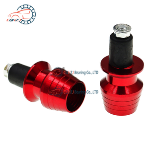 CQHZJ Vente en gros <span class=keywords><strong>de</strong></span> 2 embouts <span class=keywords><strong>de</strong></span> guidon universels anti-chute en titane <span class=keywords><strong>de</strong></span> 7/8 pouces pour moto et <span class=keywords><strong>scooter</strong></span> - Product Image 6