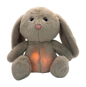 Offre Spéciale personnalisé âne jouets en <span class=keywords><strong>peluche</strong></span> mignon brillant musique respirant ours sommeil aider poupée bébé sommeil artefact avec doublure en maille - Product Image 5
