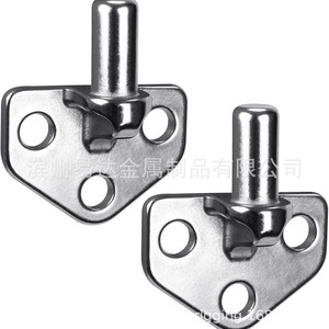 บานพับสามเหลี่ยมสแตนเลส Eda แบบติดตั้งบนพื้นผิว 3 รู อุปกรณ์ฮาร์ดแวร์เฟอร์นิเจอร์ ดีไซน์อุตสาหกรรม - Product Image 4