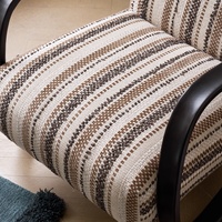 Fauteuil inclinable en tissu chenille de luxe rétro français Zayshine, salon, chambre à coucher, canapé, villa, hôtel, appartement, fauteuil