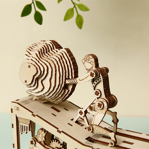 <span class=keywords><strong>Puzzle</strong></span> en bois <span class=keywords><strong>3D</strong></span> pour adultes, jouet de bureau cinétique Sisyphe - Décoration de bureau anti-stress, bricolage, casse-tête éducatif, cadeau lumineux - Product Image 5