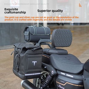 Accesorios <span class=keywords><strong>para</strong></span> QJMotor SRV400 V2 (Flash 400): Barra Protectora Delantera, Respaldo Plegable, Bolsas Laterales <span class=keywords><strong>de</strong></span> <span class=keywords><strong>Lona</strong></span> y Soporte <span class=keywords><strong>para</strong></span> Baúl Trasero - Product Image 5