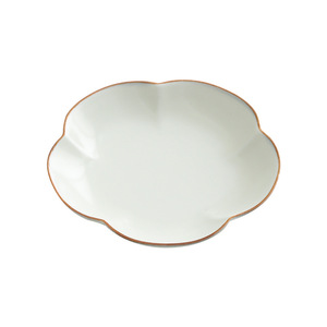 Plato de cerámica china con forma de flor, mini plato de porcelana para frutas, bandeja para servir postres en fiestas. - Product Image 5