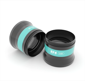 Trinocular WD168 0.48X vidrio auxiliar WD165 0.5X objetivo Barlow lente WD120 0.7X microscopio binocular 48MM lente de Zoom acromático - Product Image 2
