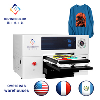 Impresora Directa a Prenda Personalizada Más Vendida, Impresora DTG de Tamaño A3, Impresora Digital para Camisetas, Prendas y Sudaderas