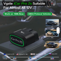 Scanner OBD Vgate ICar Pro 2S Bluetooth 5.2 ELM327 V2.3, outil de diagnostic automobile EV amélioré pour IOS Android