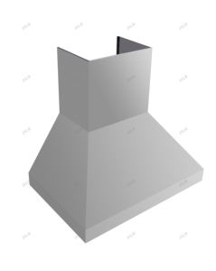 شفاط مطبخ تجاري عالي الجودة بإضاءة LED وزجاج مقوى، لوحة كاملة، سرعة تهوية 21 متر/دقيقة، يعمل بالكهرباء - Product Image 5