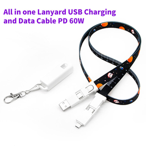 <span class=keywords><strong>ELIM</strong></span> - Cordón para Teléfono Móvil 4 en 1 con Trenzado de Nailon, Cordón Antipérdida, Cable de Carga Rápida - Product Image 5