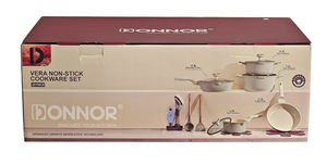 Magnifique ensemble <span class=keywords><strong>de</strong></span> 20 ustensiles <span class=keywords><strong>de</strong></span> cuisson 18-28CM, comprenant une casserole 28CM, un wok et un kit <span class=keywords><strong>de</strong></span> brosses, au design esthétique, pour la <span class=keywords><strong>distribution</strong></span> en gros B2B - Product Image 4