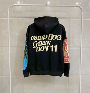 Demanding Article Customized Pattern Letter Kanye Lucky Me <strong>I</strong> <strong>See</strong> <strong>Ghosts</strong> <strong>Hoodie</strong> Heavyweight Hip Hop Fleece Sweatshirts Pocket - Product Image 2
