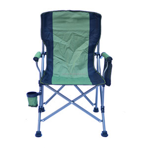 Portable Multifunctional Modern Design Iron Frame Oxford Fabric Lounge <b>Chair</b> with Armrests for Camping Gym <b>Garden</b> Use - Product Image 2