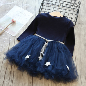 Produttore <span class=keywords><strong>di</strong></span> abbigliamento all'ingrosso vestiti da ragazza <span class=keywords><strong>di</strong></span> spettacolo a maniche lunghe per bambini per l'autunno - Product Image 2