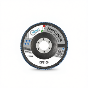 Disque à lamelles professionnel Fervi DF8100, disque abrasif sans fer, fabrication italienne - Product Image 1