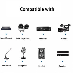 Mạ vàng <span class=keywords><strong>5</strong></span> pin XLR Nam để nữ DMX Adapter Cable đối với microphone sân khấu ánh sáng Mixer DMX512 cân bằng âm thanh mở rộng cáp - Product Image 6