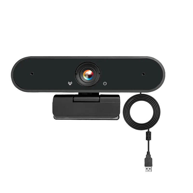 Webcam autofocuse usb 4k full hd, mini câmera com foco automático para computador, câmera de 2mp e web 1080p